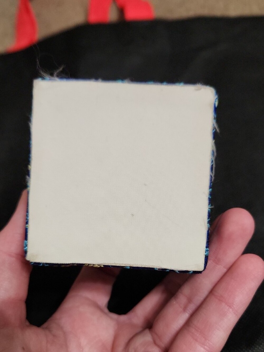 Blue Patterned Jewelry Box - Picture 6 of 6